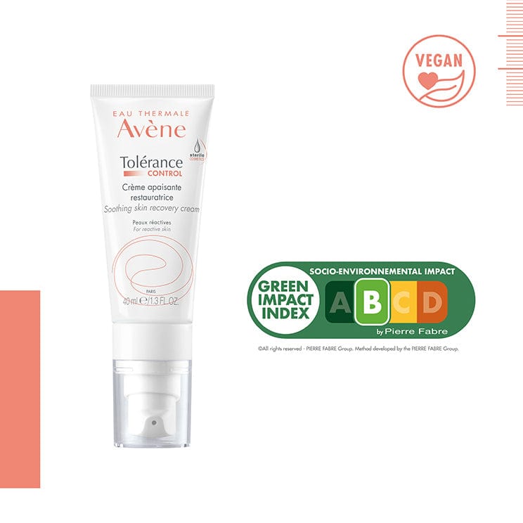 Avene Tolerance Control Soothing Skin Recovery Cream 40 ml -2 Pack