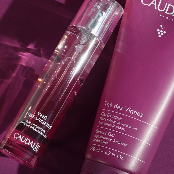 Caudalie The Des Vignes White Musk and Ginger Flavoured Body Fragrance 50ml & The Des Vignes Shower Gel 200 ml