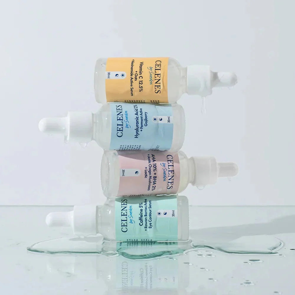 Celenes by Sweden Rena Hyaluronic Acid 2% +Ferment Active Gojiberry 30 ml -3 Pack