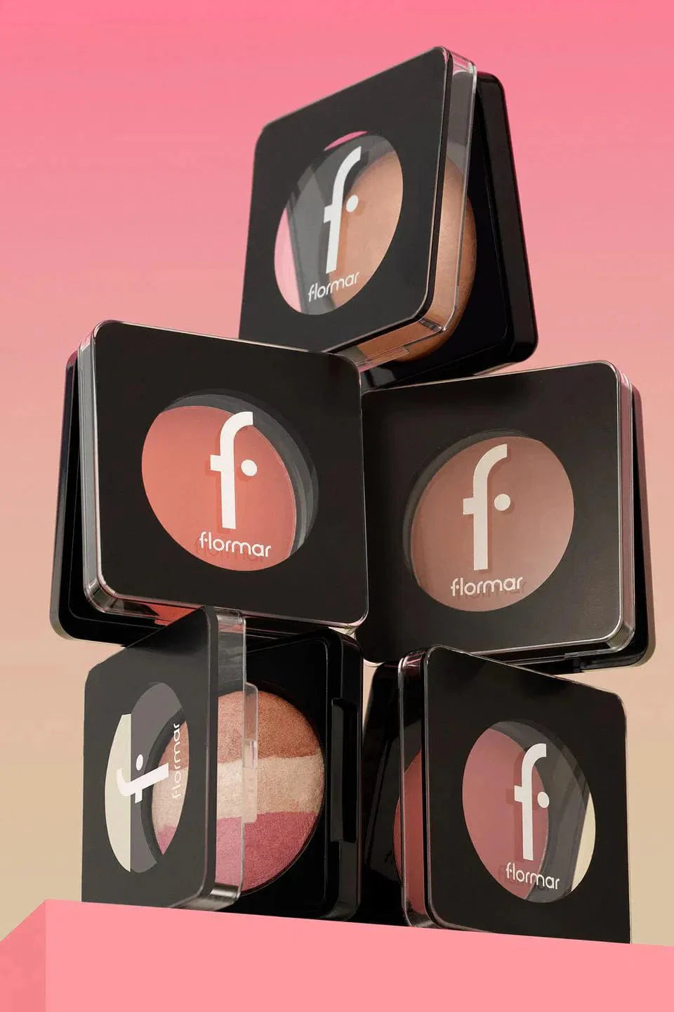 Flormar Baked Blush-On Highly Pigmented & Matte Finish Baked Blush 4g - 041 Romantic Salmon