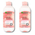 Garnier Skin Active Micellar Rose Glow Cleansing Water 400 ml / 13.5 fl oz 2 Pack