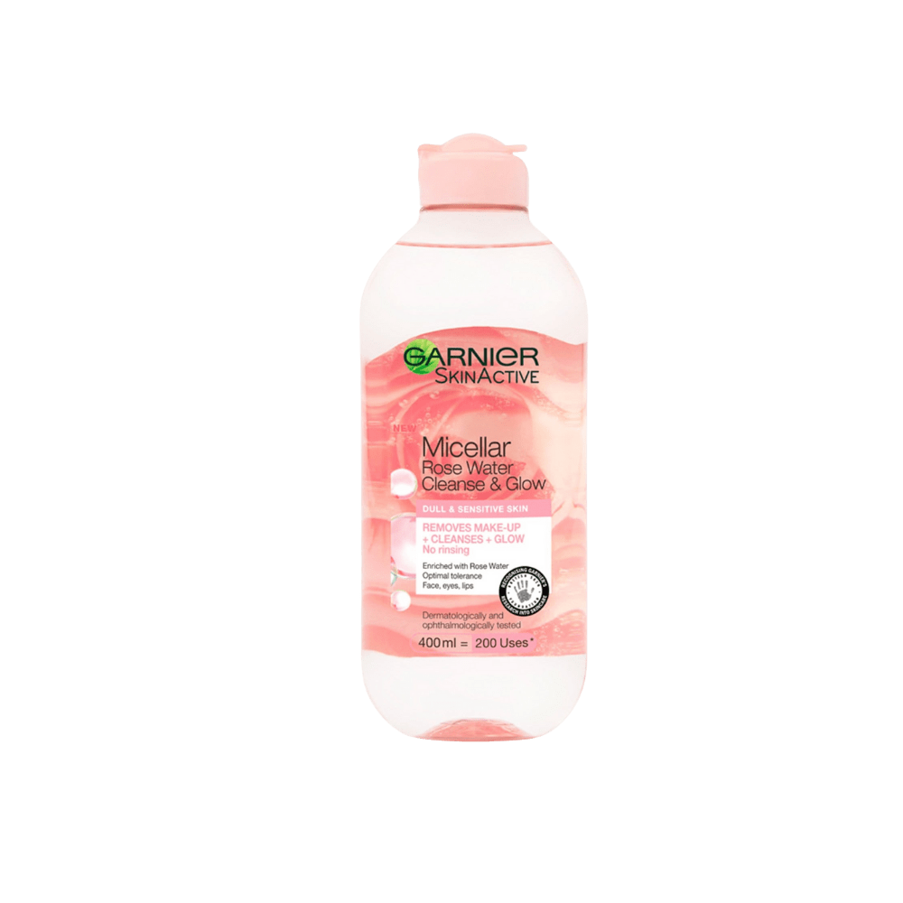 Garnier Skin Active Micellar Rose Glow Cleansing Water 400 ml / 13.5 fl oz
