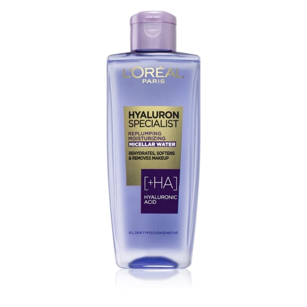 Loreal Paris Hyaluron Expert Skin Plumping Moisturizer Micellar Cleansing Water 200 ml