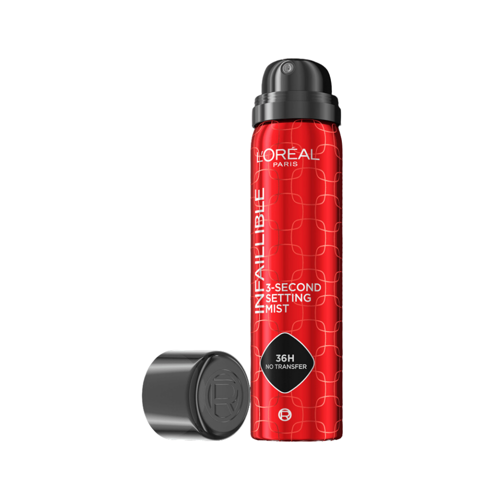 Loreal Paris Infallible 3-Second Setting Mist with Micro-Fine, up to 36H 1.76 Fl Oz