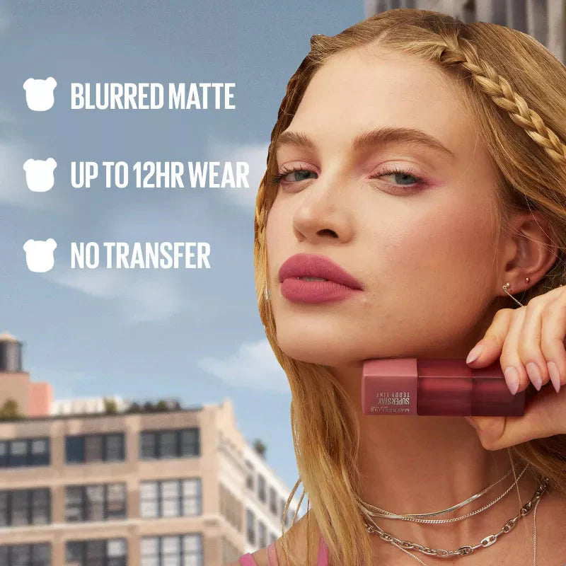 Maybelline Super Stay Teddy Tint Long Lasting Liquid Matte Tint -50 Wild at Heart