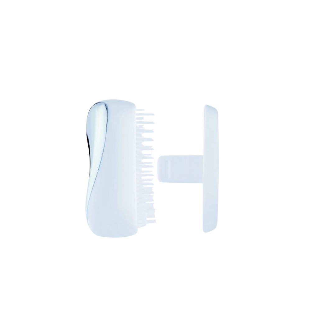Tangle Teezer Compact Styler Baby Blue Chrome Hair Brush