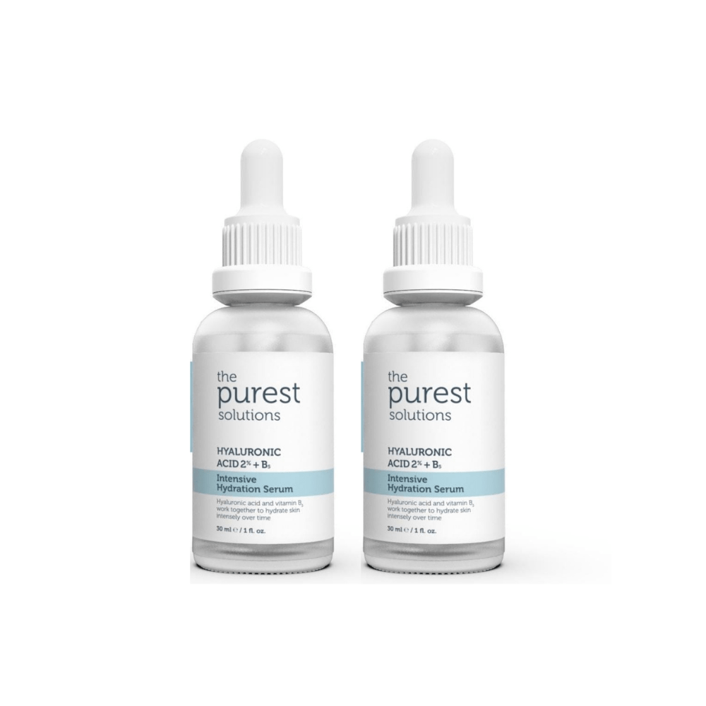 The Purest Solutions Intensive Moisturizing Treatment Serum for All Skin Types 30ml 2 Pack