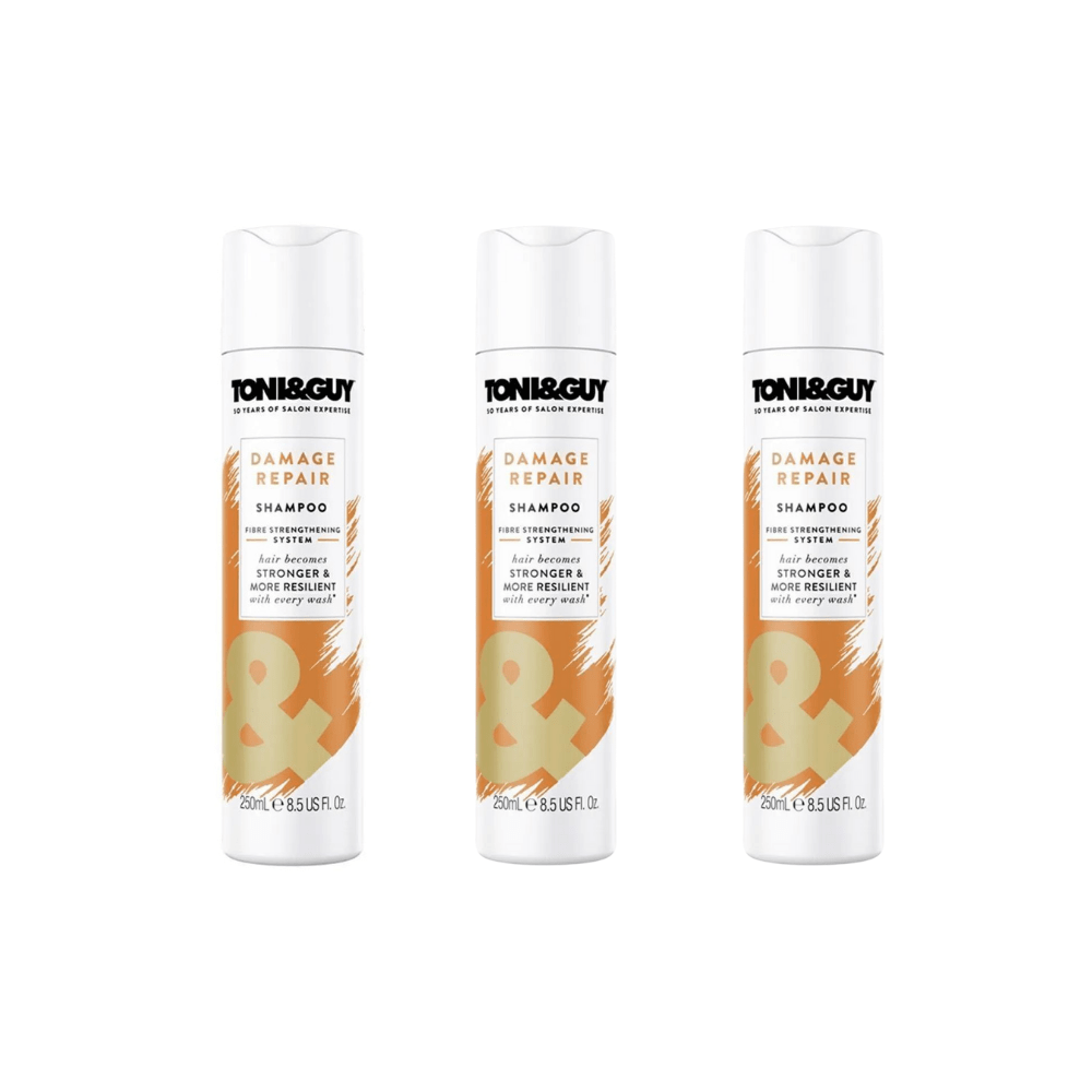 Toni & Guy Damaged Repair Shampoo Shampoo for Damaged Hair 250 ml 3 Pack