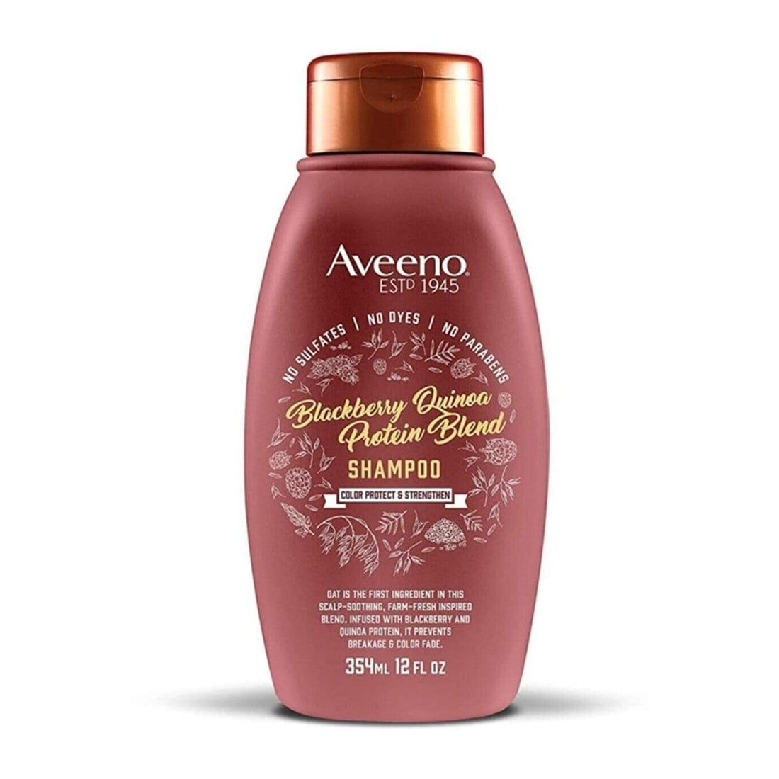 Aveeno Blackberry Quinoa Protein Blend Shampoo 354 ml