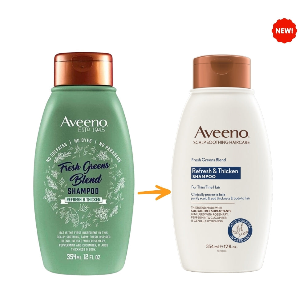 Aveeno Fresh Greens Blend Shampoo 354ml
