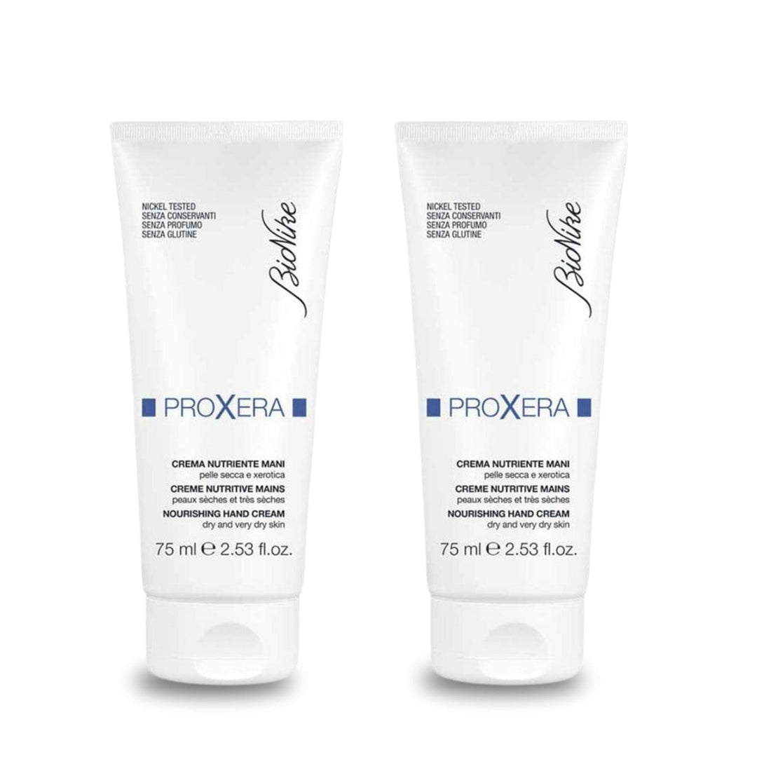 BioNike Proxera Nourishing and Softening Hand Cream 75ml -2 Pack