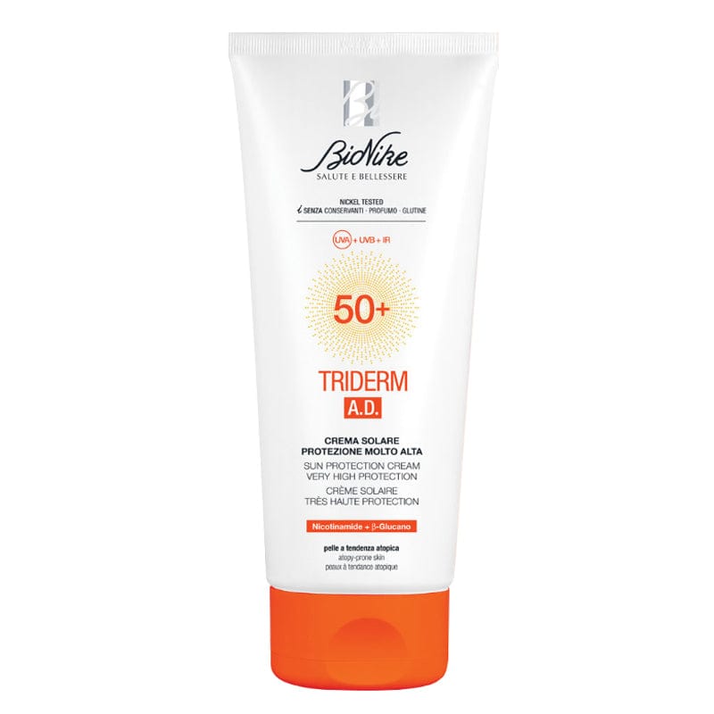 Bionike Triderm A.D Spf50+ Sunscreen Cream for Sensitive Skin 200 ml