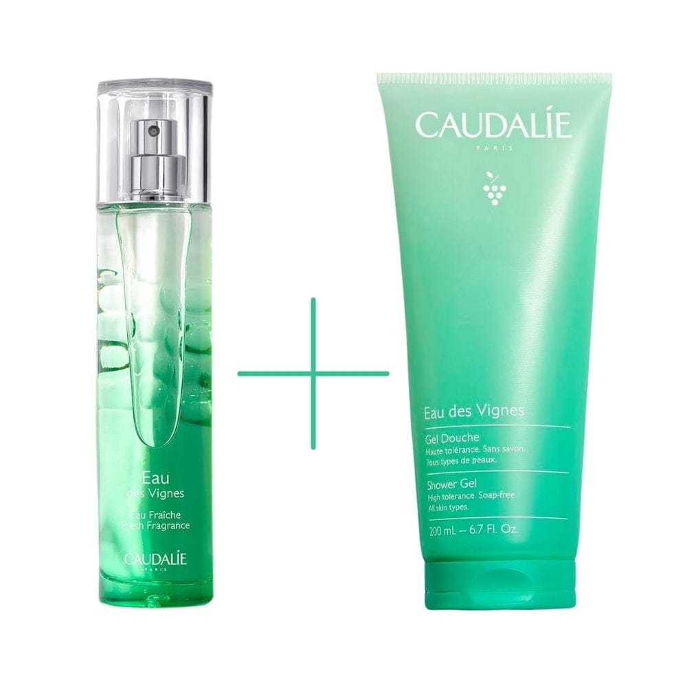 Caudalie Eau Des Vignes Fresh Fragrance 50 ml & Eau Des Vignes Shower Gel