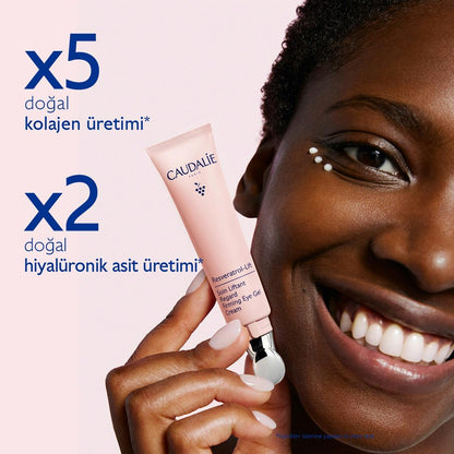 Caudalie Resveratrol-lift Firming Eye Gel Cream 15 ml -2 Pack