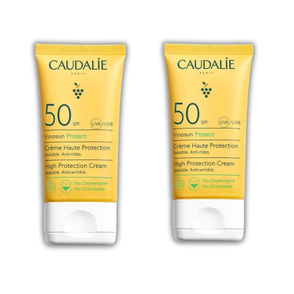 Caudalie Vinosun Protect Spf 50 Sunscreen Cream 50 ml -2 Pack