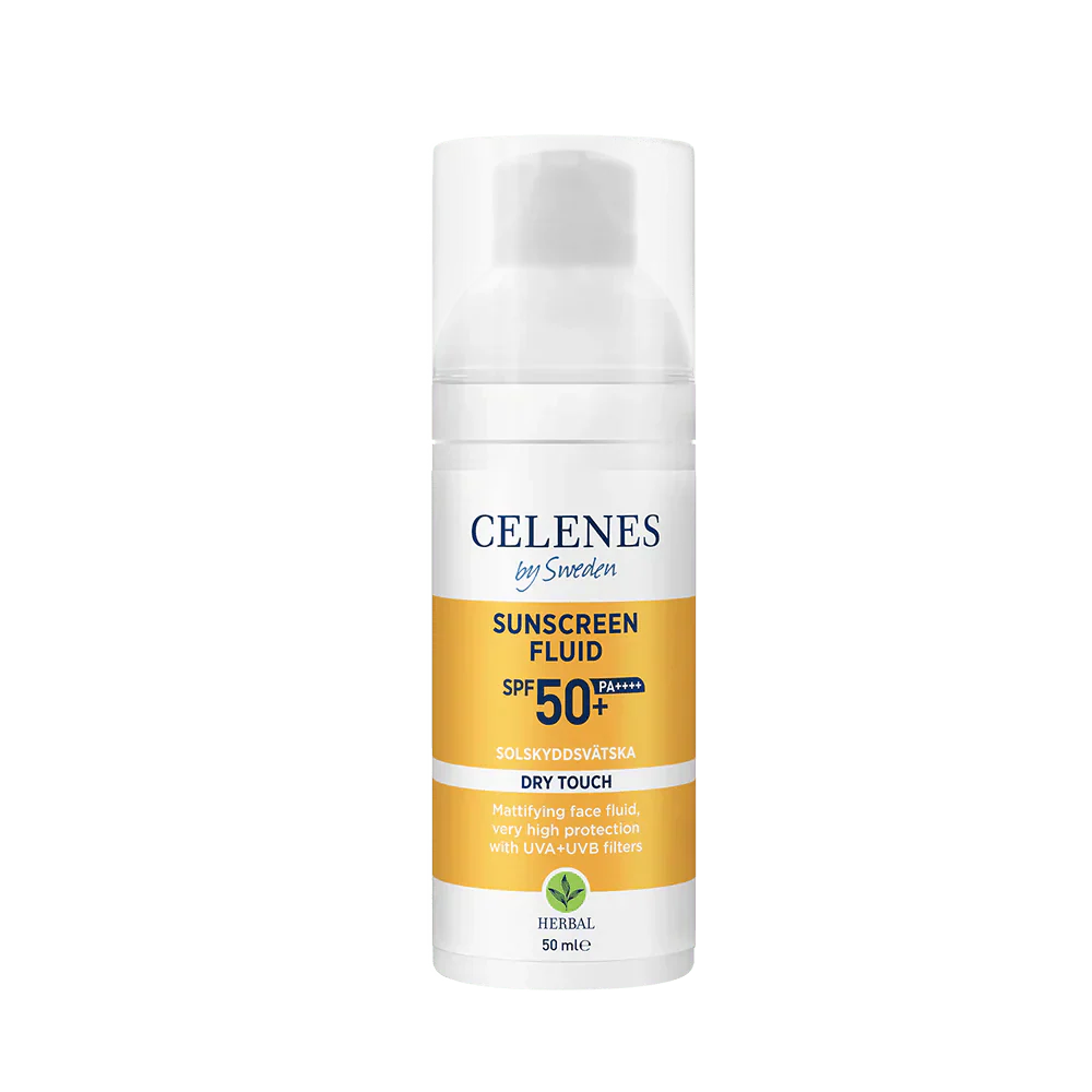 Celenes by Sweden Herbal Sunscreen Dry Touch Fluid Spf 50 50 ml / 1.7 fl oz