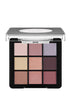 Flormar 9-pack Compact Eyeshadow Palette with Creamy Texture & Matte Finish/Shimmer 9g - 001 Fallen Angel