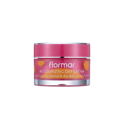 Flormar Facial Moisturizer with Pomegranate Extract for Normal &amp; Dry Skin 50ml