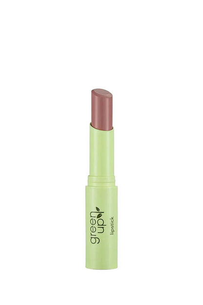 Flormar Green Up Vegan Lipstick with High Pigment &amp; Semi-Matte Finish 3.2g - 001