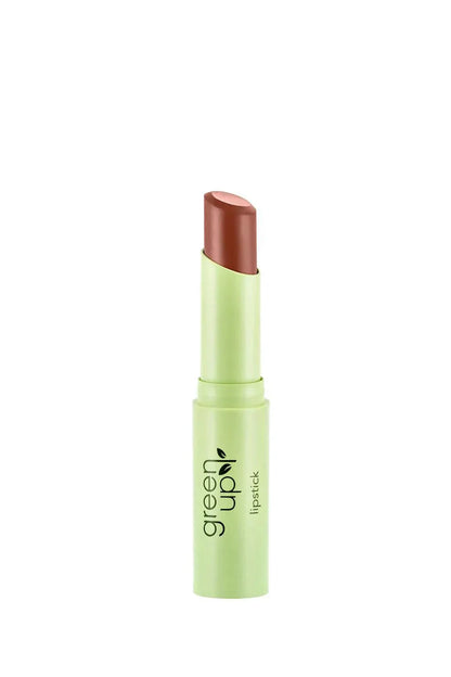 Flormar Green Up Vegan Lipstick with High Pigment &amp; Semi-Matte Finish 3.2g - 008 Cinnamon Tree