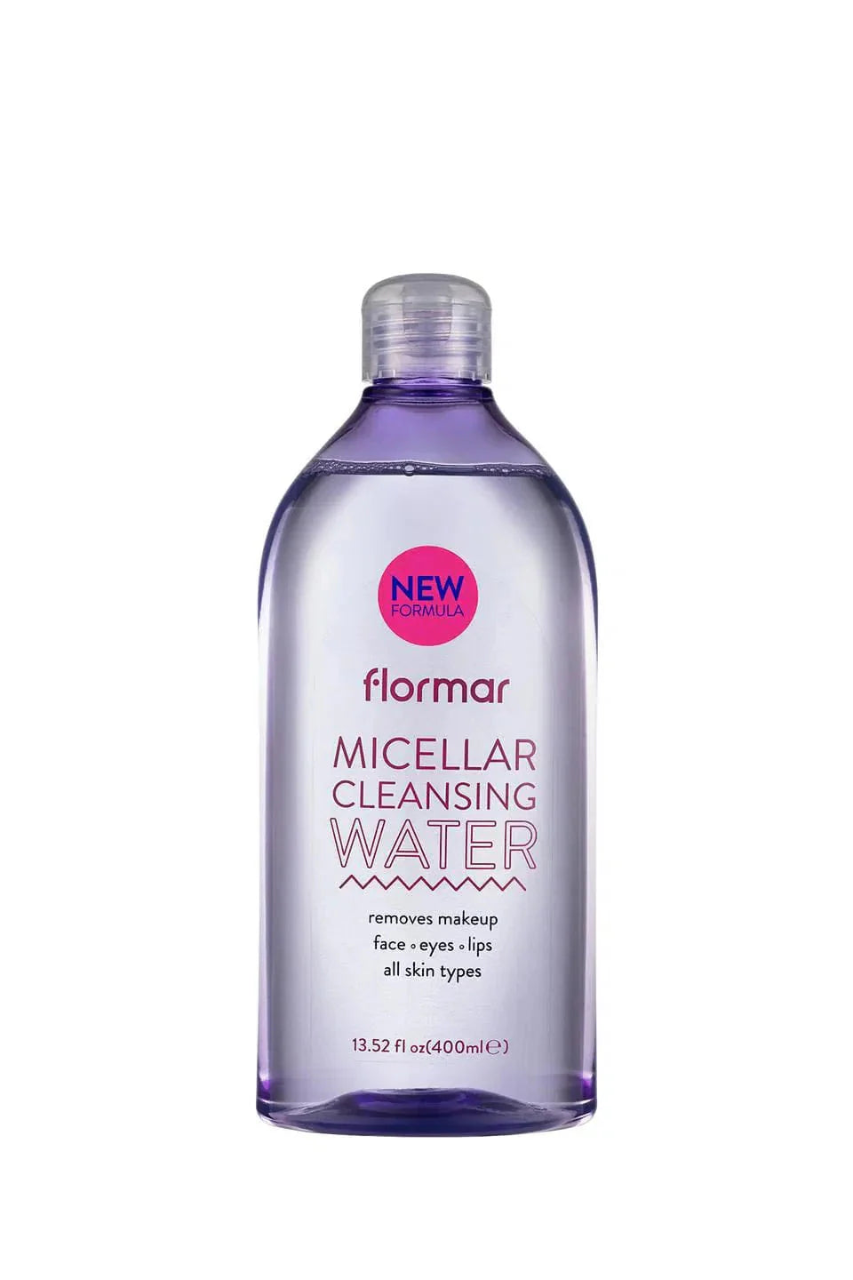 Flormar Micellar Makeup Remover Water with Soothing &amp; Refreshing Effect 400ml