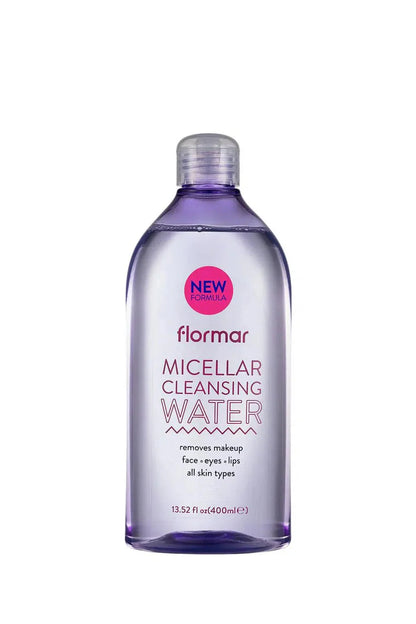 Flormar Micellar Makeup Remover Water with Soothing &amp; Refreshing Effect 400ml