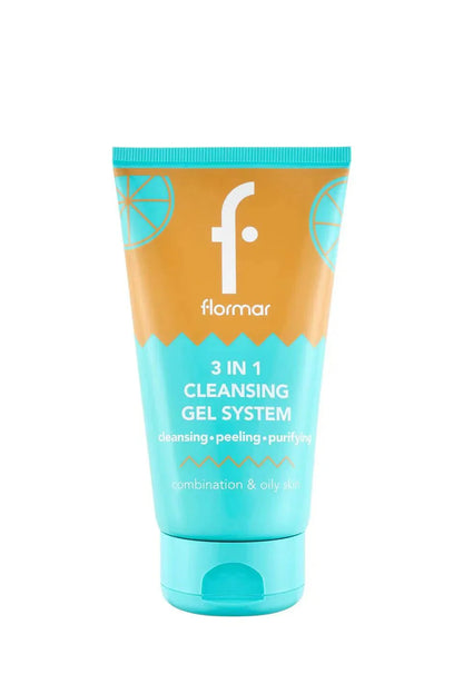 Flormar Peeling/Facial Cleansing Gel with Citrus Extracts for Combination &amp; Oily Skin 150ml