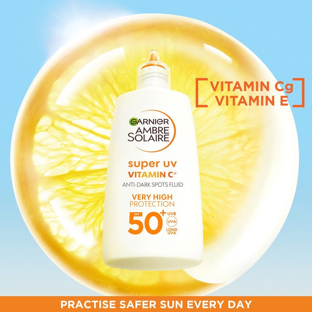 Garnier Ambre Solaire Super UV Vitamin C Facial SPF50+ Cream 40ml