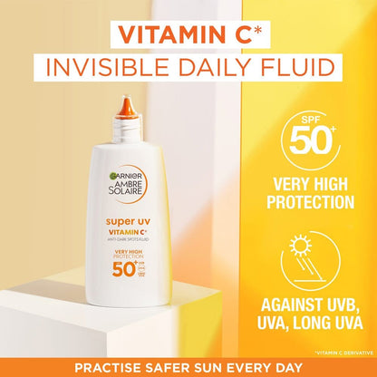 Garnier Ambre Solaire Super UV Vitamin C Facial SPF50+ Cream 40ml