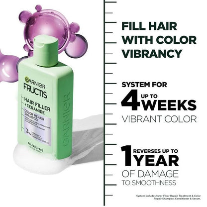 Garnier Fructis Hair Filler Ceramide Color Repair Shampoo 300 ml