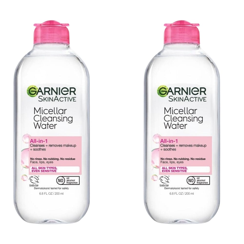 Garnier Skin Active Micellar Cleansing Water All-in-1  200 ml / 6.8 fl oz 2 Pack