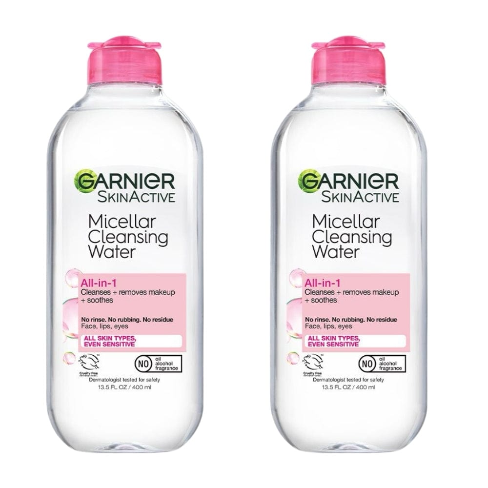 Garnier Skin Active Micellar Cleansing Water All-in-1  400 ml / 13.5 fl oz 2 Pack