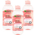 Garnier Skin Active Micellar Rose Glow Cleansing Water 400 ml / 13.5 fl oz 3 Pack
