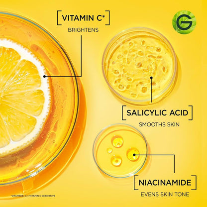 Garnier Skin Active Vitamin C Garnier Vitamin C Anti-Dark Spots &amp; Brightening Serum 30 ml 3 Pack