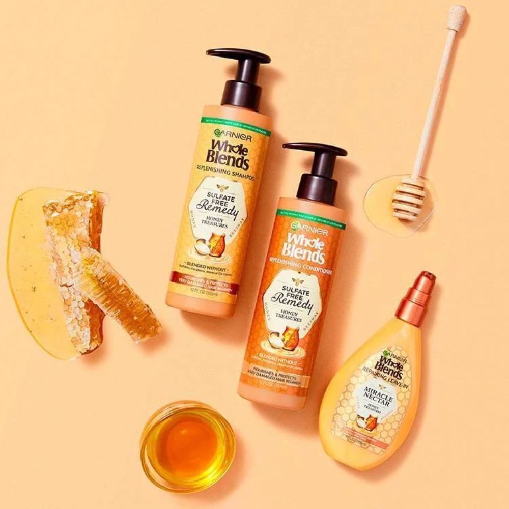 Garnier Whole Blends Honey Extract Repair Hair Care Spray 150 ml