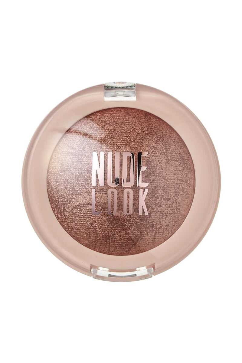 Golden Rose Nude Look Pearl Baked Eyeshadow - 02 Rosy Bronze