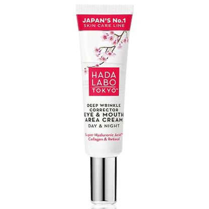 Hada Labo Tokyo Eye and Mouth Contour Anti-Wrinkle Cream 15 ml