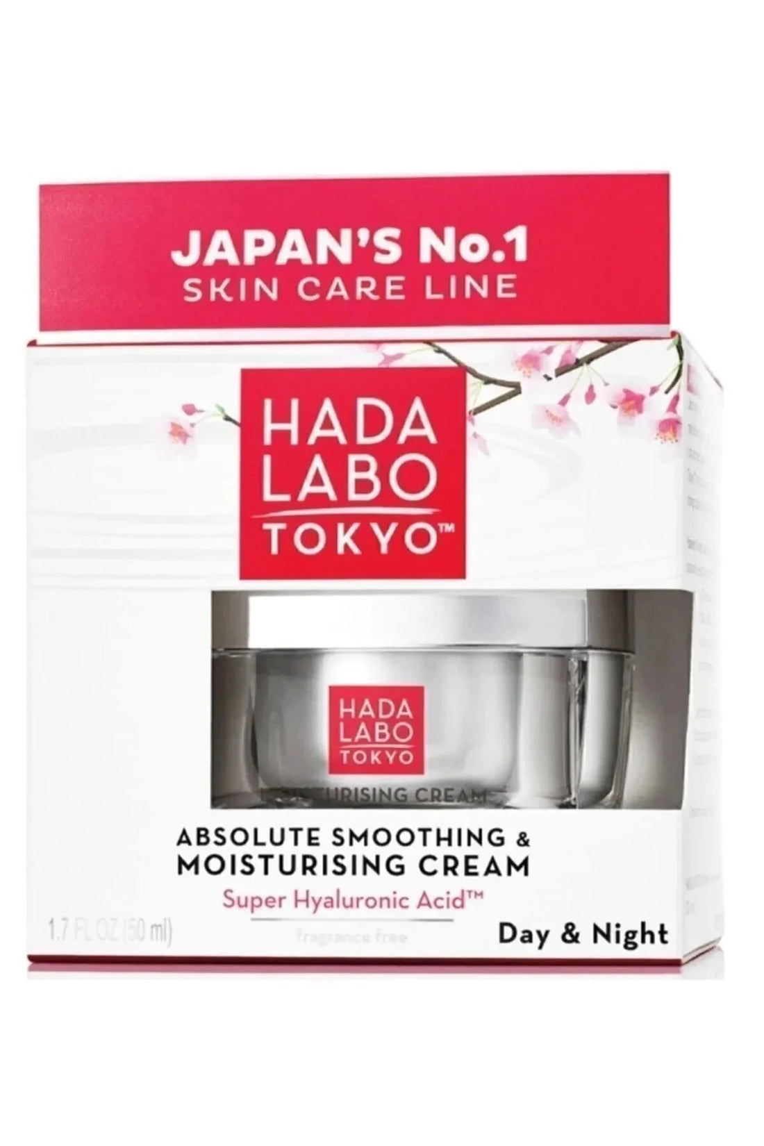 Hada Labo Tokyo Smoothing and Moisturizing Day & Night Cream 50 ml