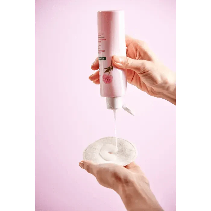 Klorane Organic Peony Extract Silky Milk Make-up Remover for Sensitive Skin 200 ml -2 Pack