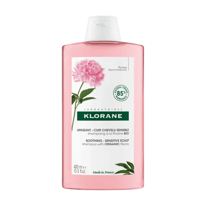 Klorane Organic Peony Refreshing Shampoo 400 ml