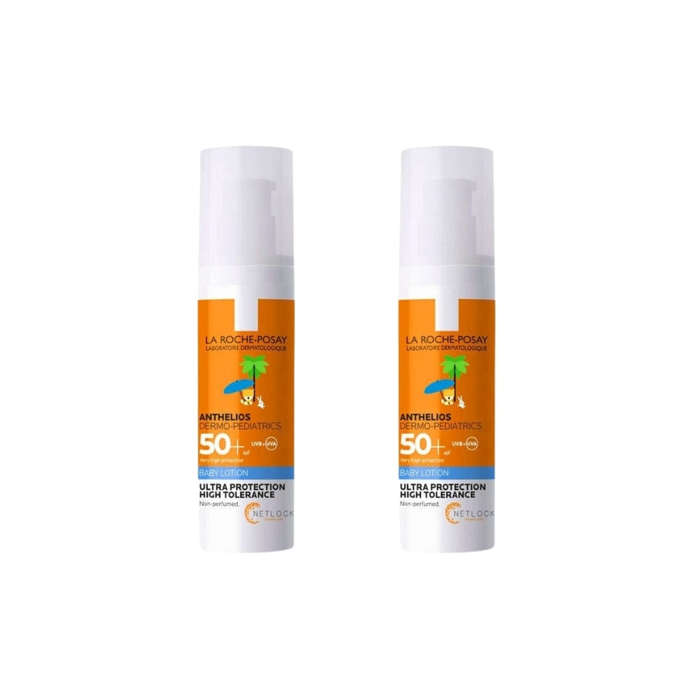 La Roche Posay Anthelios SPF 50 Sunscreen Lotion for Babies 50 ml 2 Pack