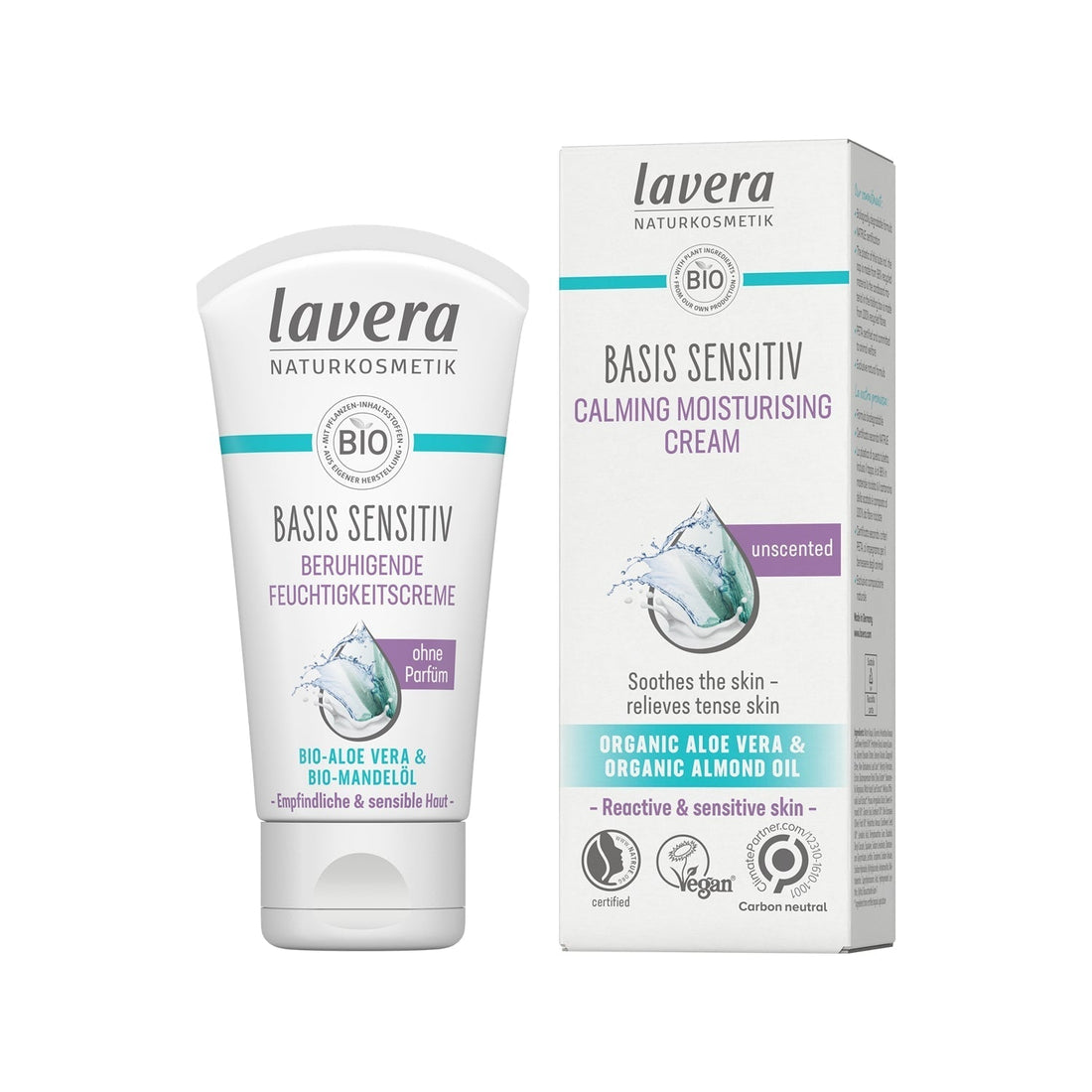 Lavera Basis Sensitiv Soothing Moisturizing Face Cream 50 ml