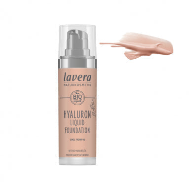 Lavera Hyaluronic Foundation Oil 30 ml - Cool Ivory 02