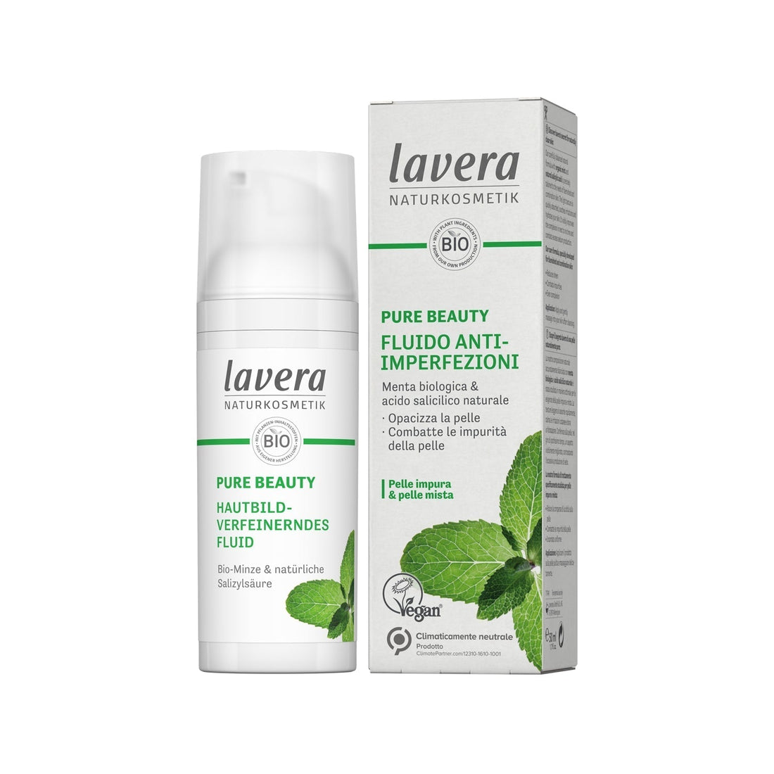 Lavera Pure Beauty Anti-Shine Moisturizing Cream 50 ml