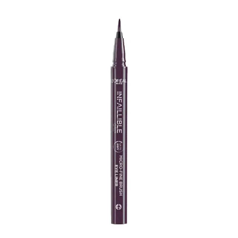 Loreal Paris Infaillible Grip Micro Fine Brush Eyeliner 04 Dew Berry