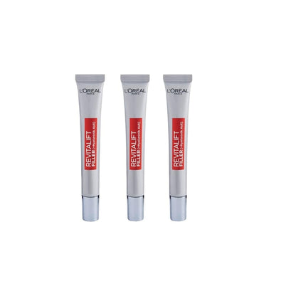 Loreal Paris Revitalift Filler Eye Cream 15 ml 3 Pack