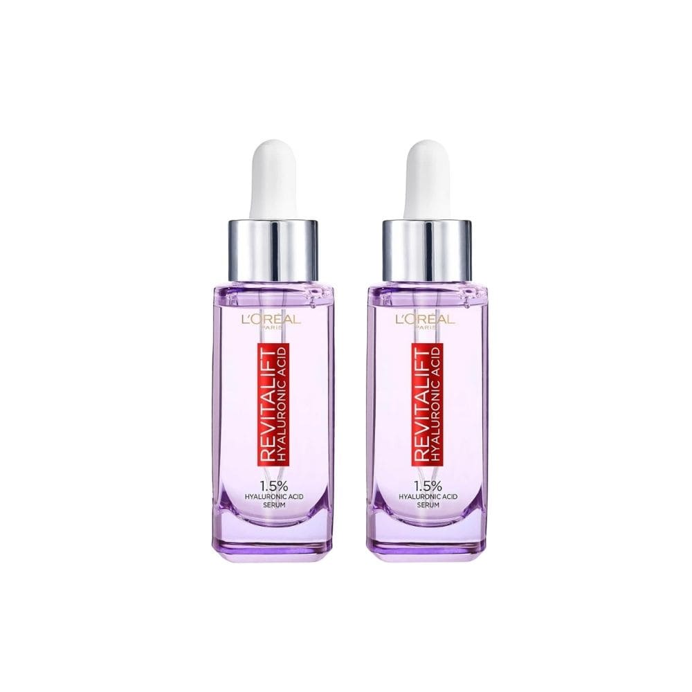 Loreal Paris Revitalift Filler Hyaluronic Acid 1.5% Pure Concentrated Serum 2 Pack