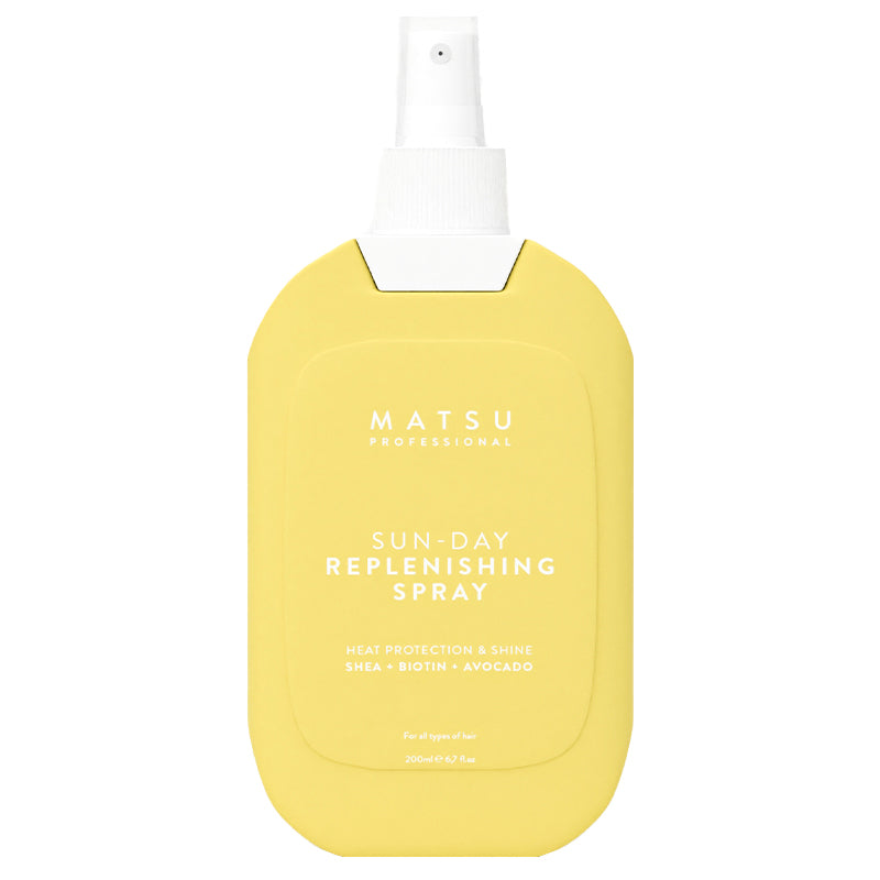 Matsu Sun Day Replenish Spray - Heat Protection Hair Care Spray 200ml