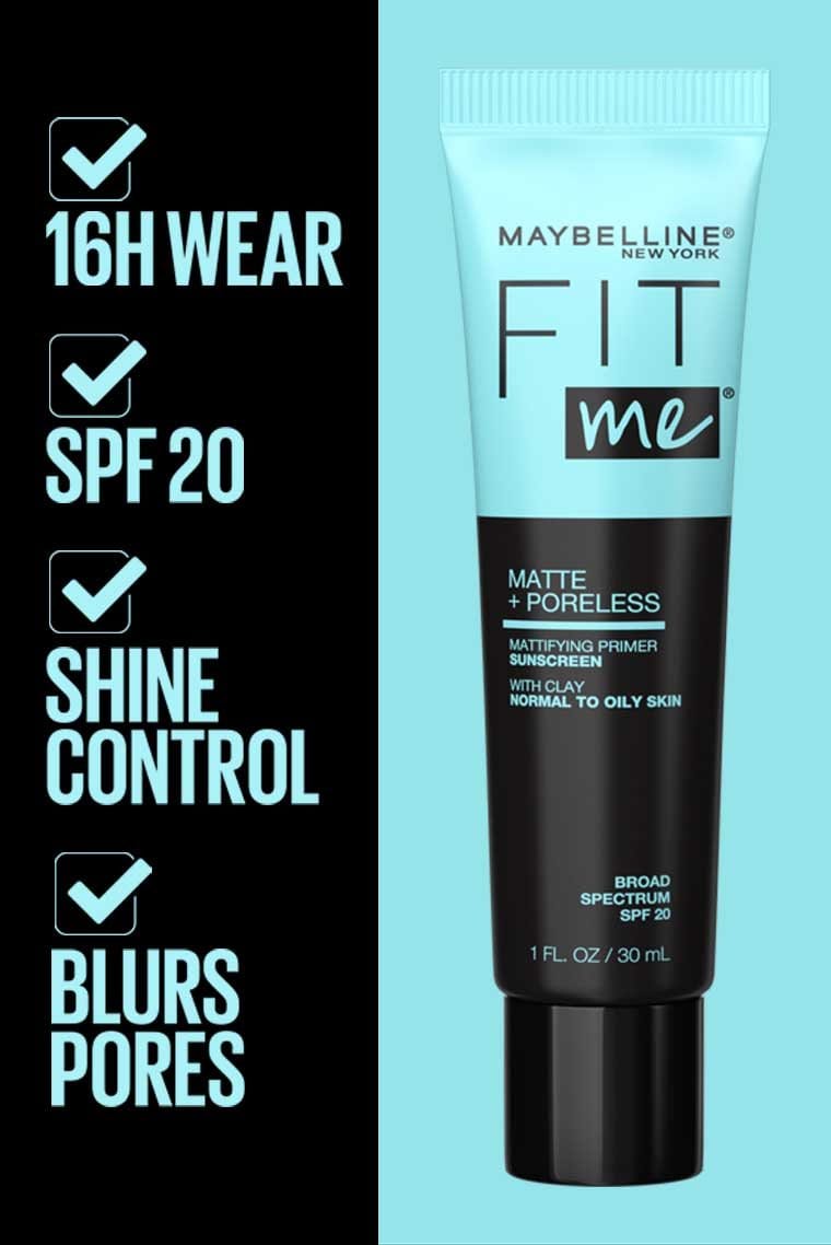 Maybelline New York Fit Me Matte &amp; Poreless Mattifying Makeup Base 30 ml