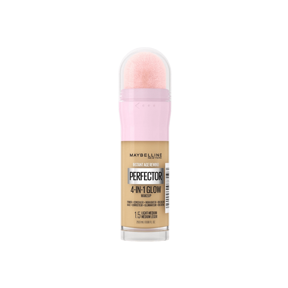 Maybelline New York Instant Perfector Glow 4 Effects in 1 Foundation - 1.5 Light Medium